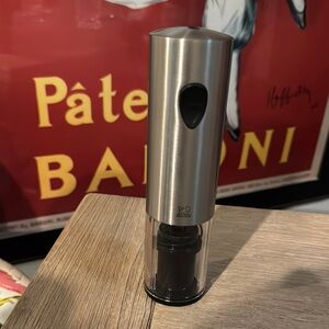 Peugeot Stainless Steel Peugeot Elis Rechargeable Electric Corkscrew